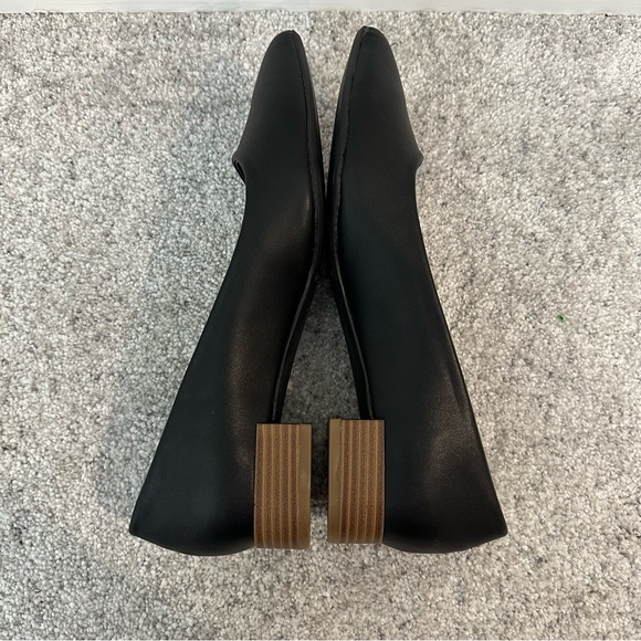 New Lulus Alessia Black Low Heels - Picture 7 of 12
